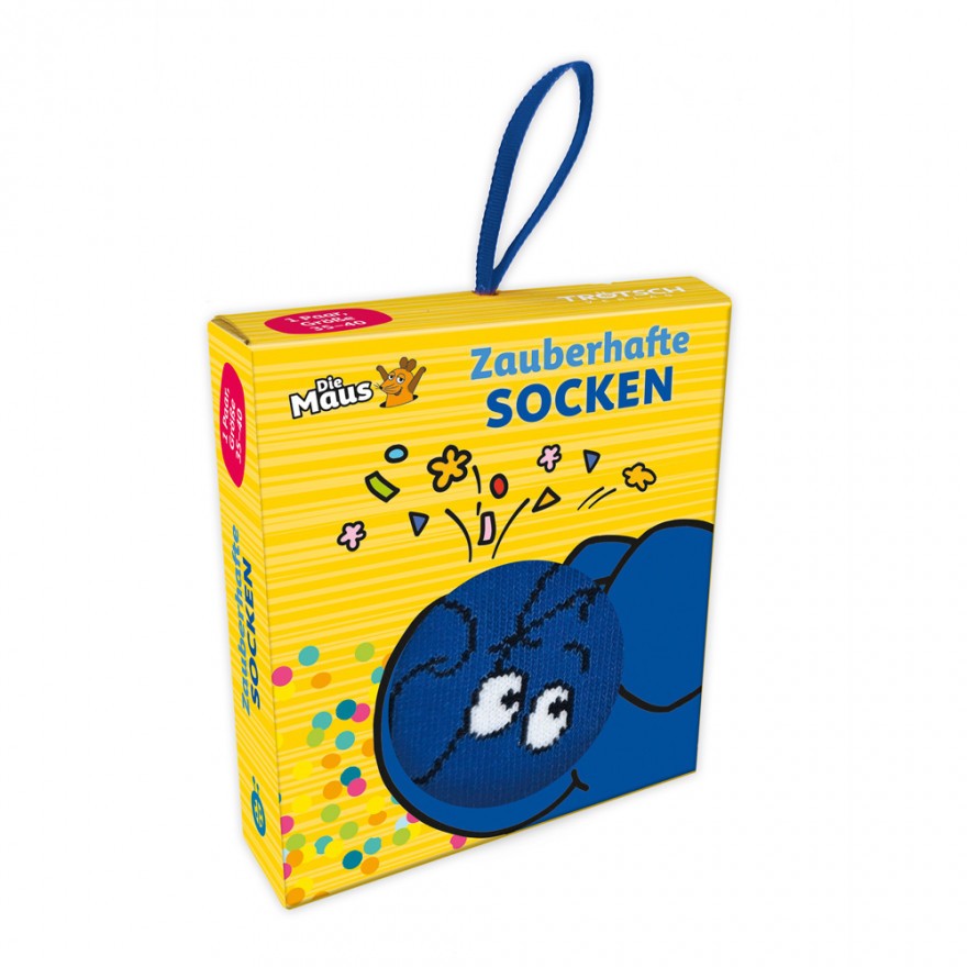 Die Maus - Socken: Der Elefant Gr. 35-40 (5er-VE)