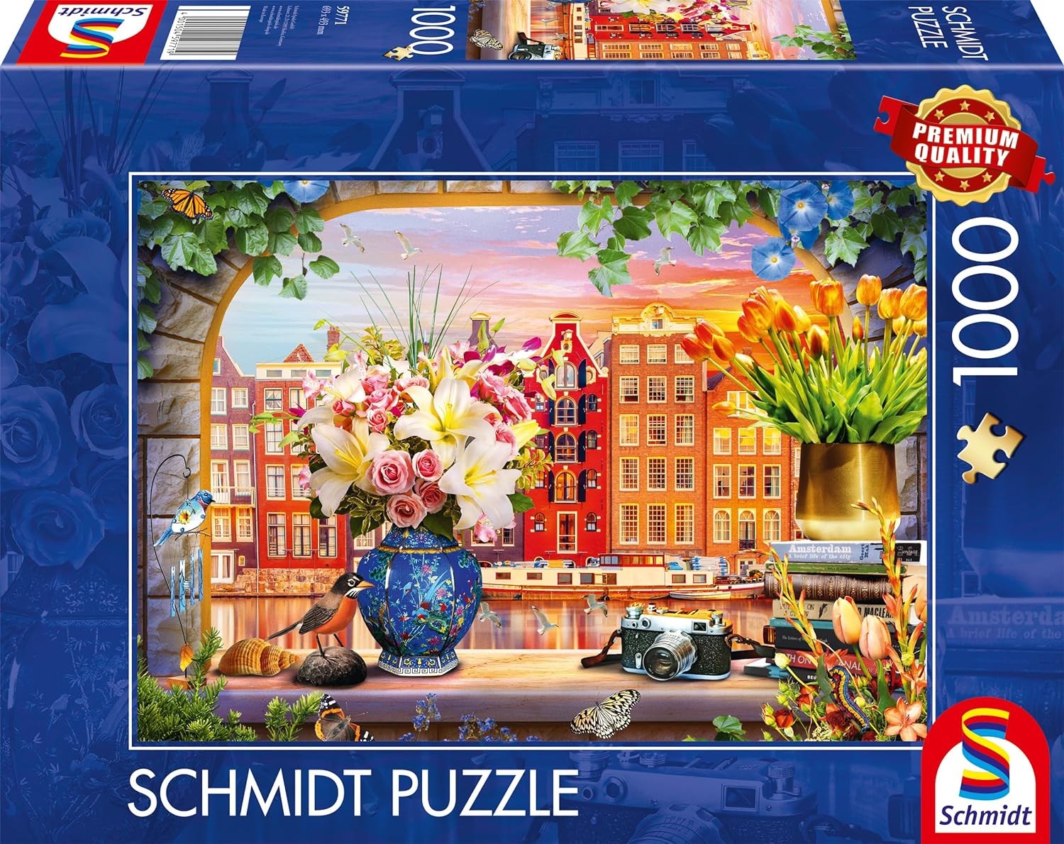 Puzzle - Besuch in Amsterdam (1000 Teile)
