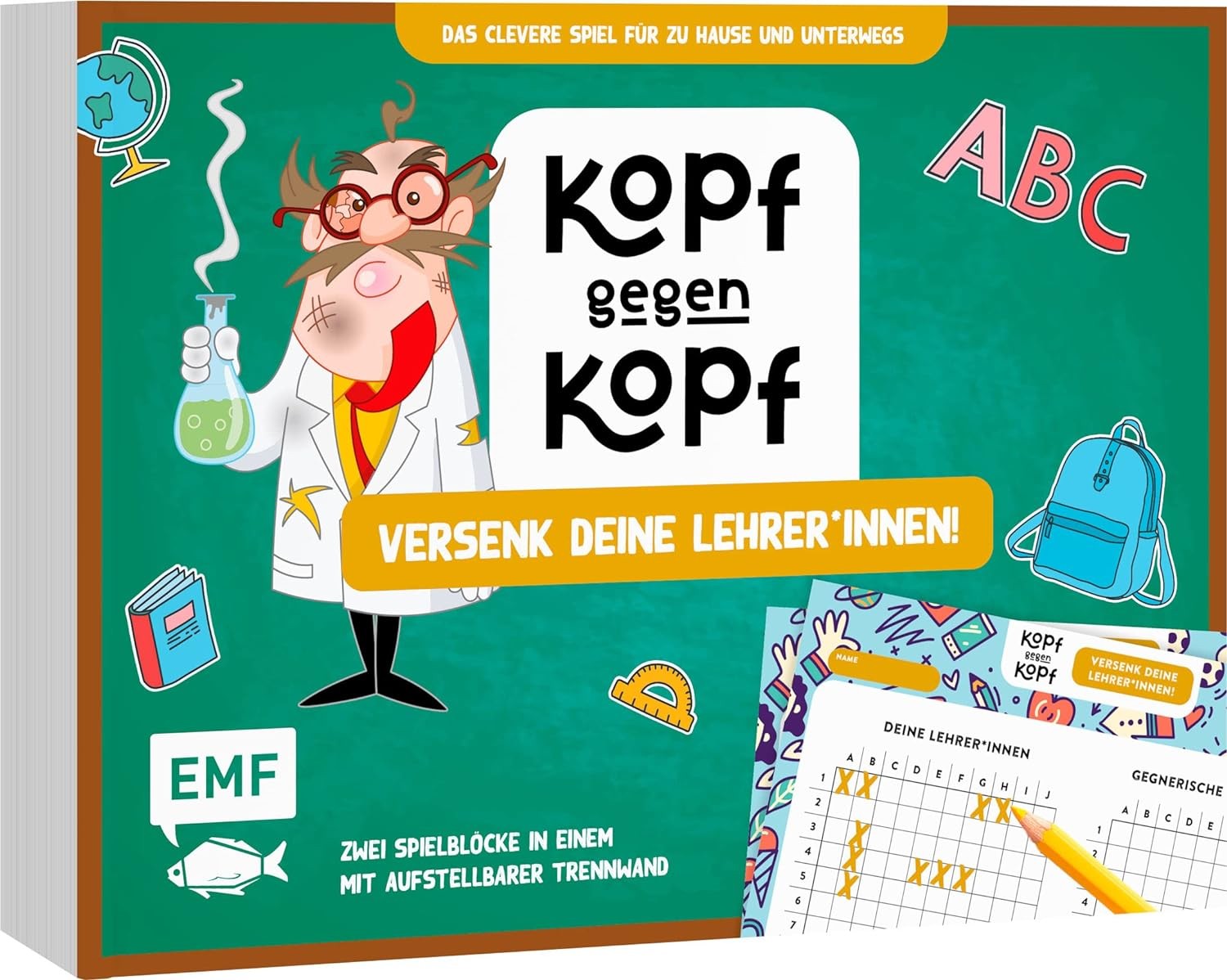 Der ultimative Spielblock: Kopf gegen Kopf – Versenk deine L