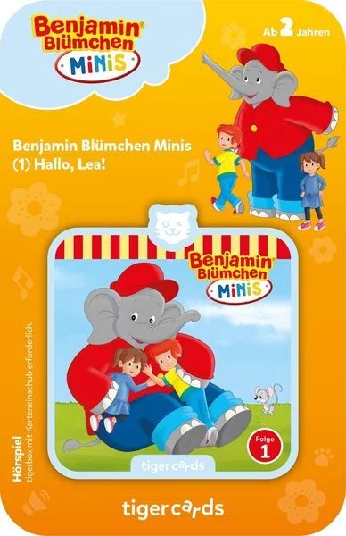 tigercard - Benjamin Blümchen Minis: Hallo Lea