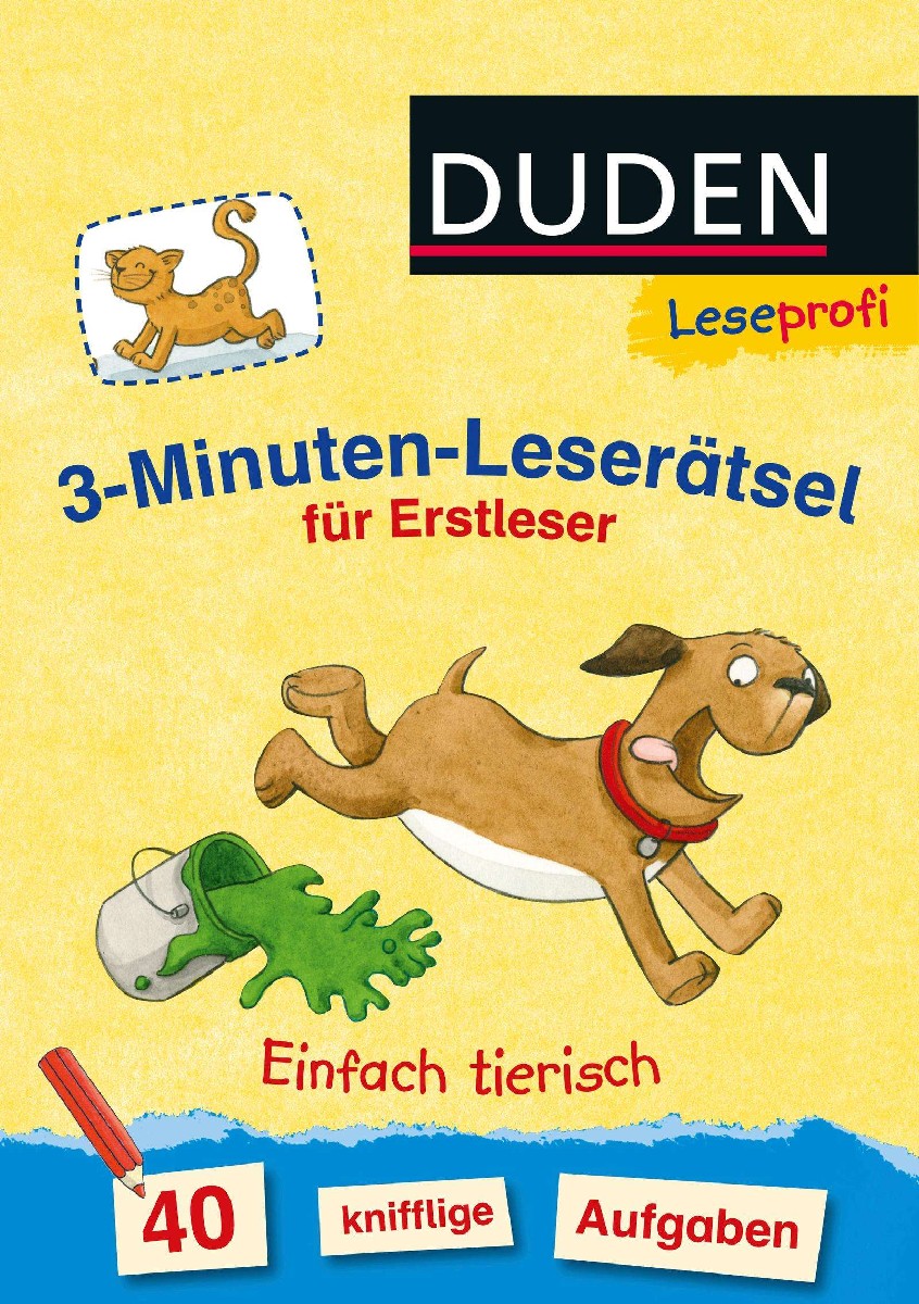 Duden Leseprofi - 3-Minuten-Leserätsel für Erstleser: Einfa