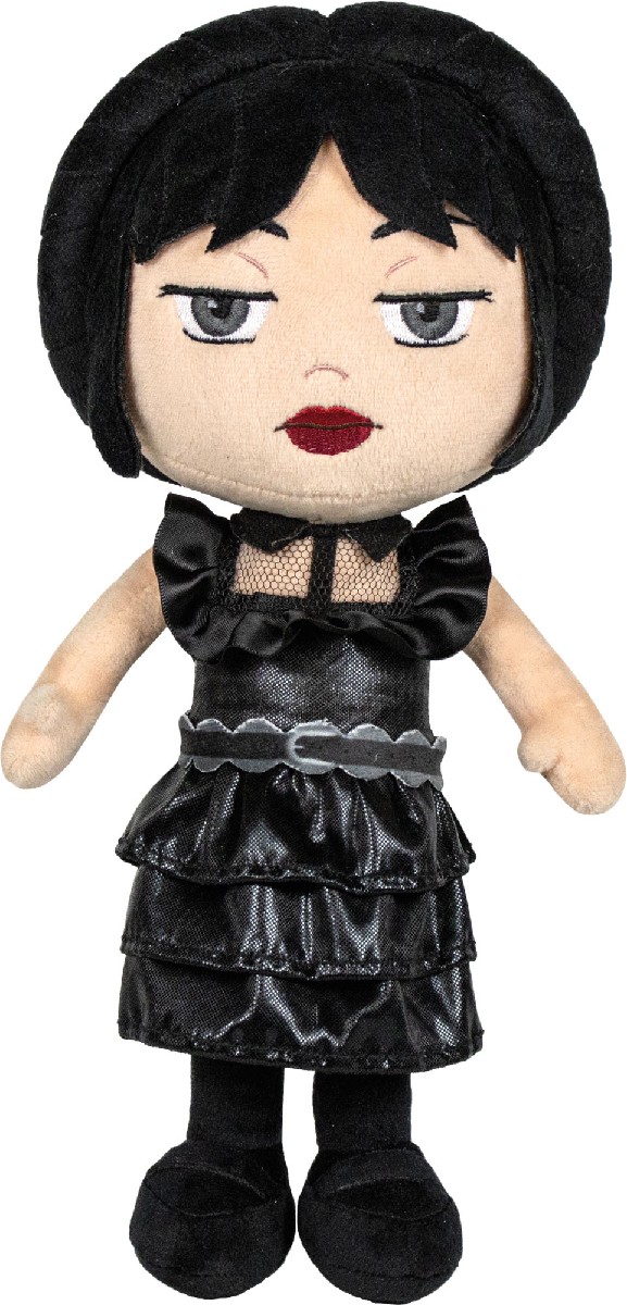 Wednesday Addams im Ballkleid (Plüsch, 33 cm)