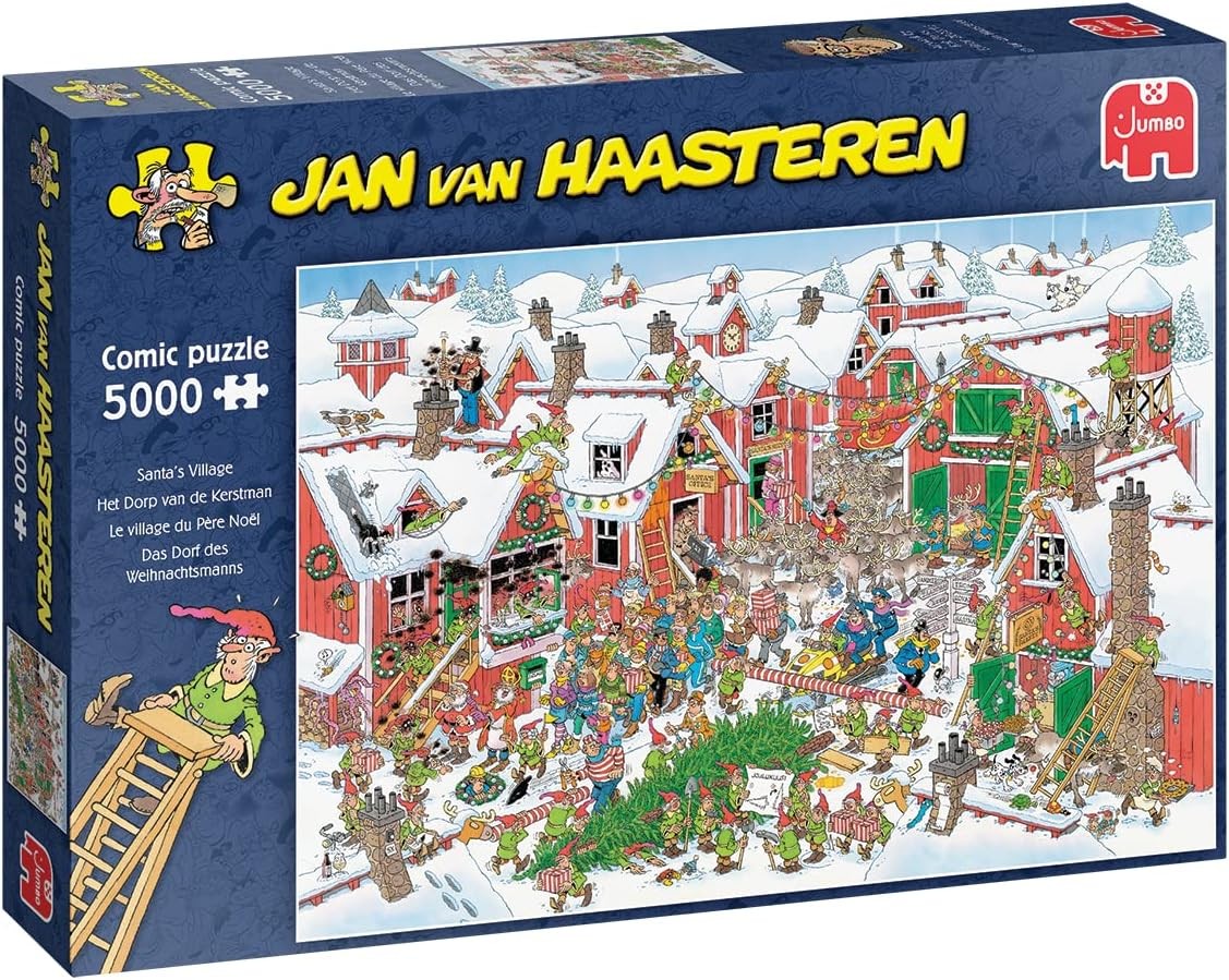 Jan van Haasteren - Weihnachtsmanndorf (5000 Teile)