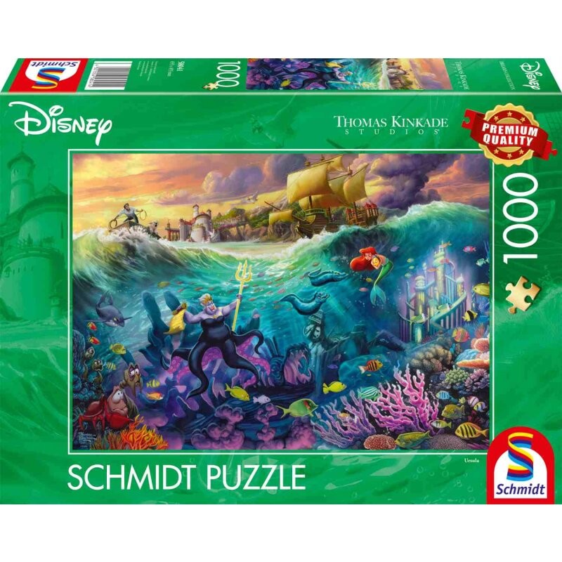 Puzzle - Disney: Arielle, die Meerjungfrau (1000 Teile)