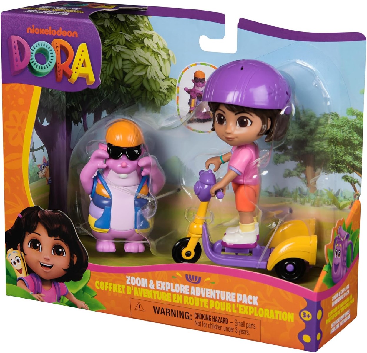 Dora - Abenteuer Set: Dora und Eichhörnchen Tico