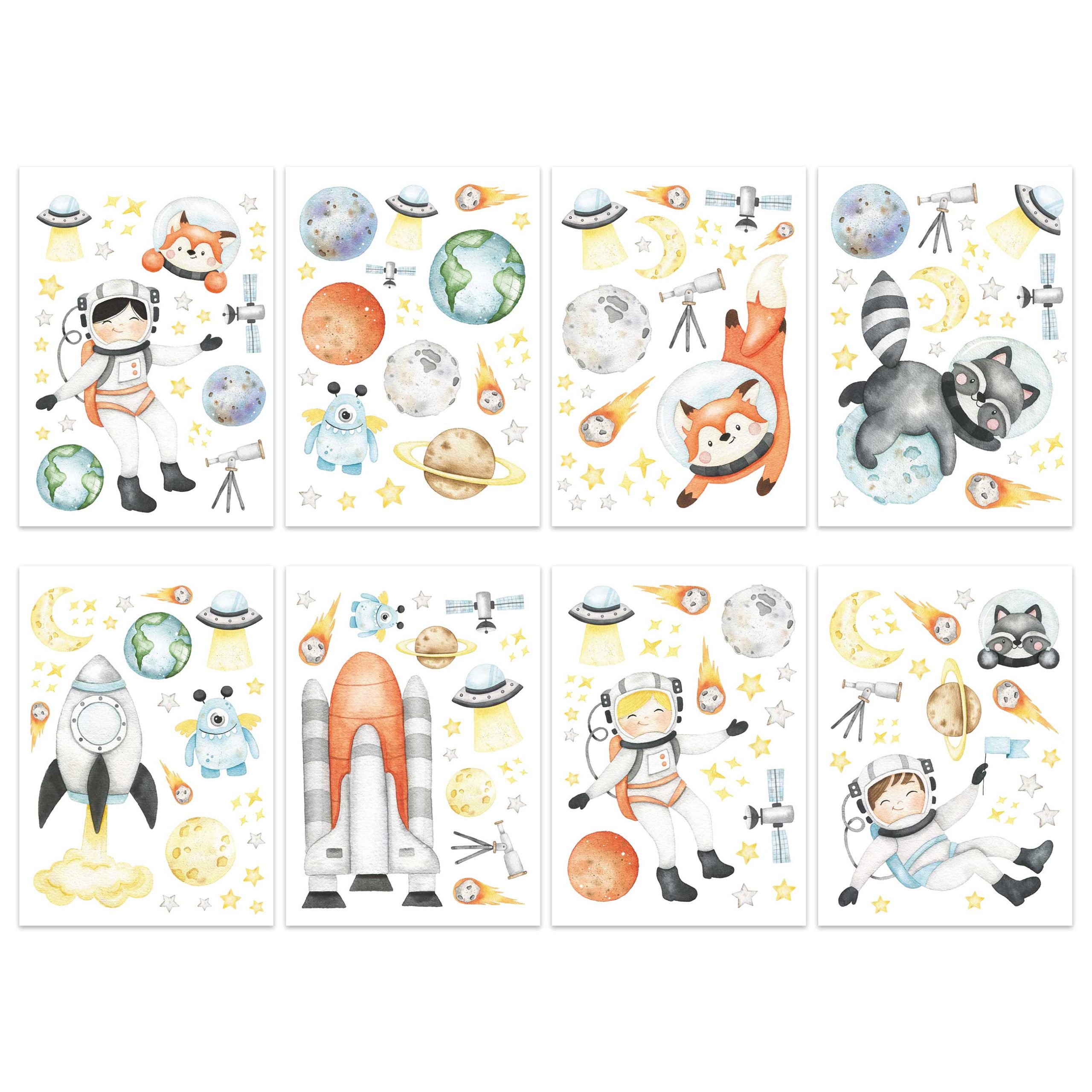 Wandtattoos Astronauten