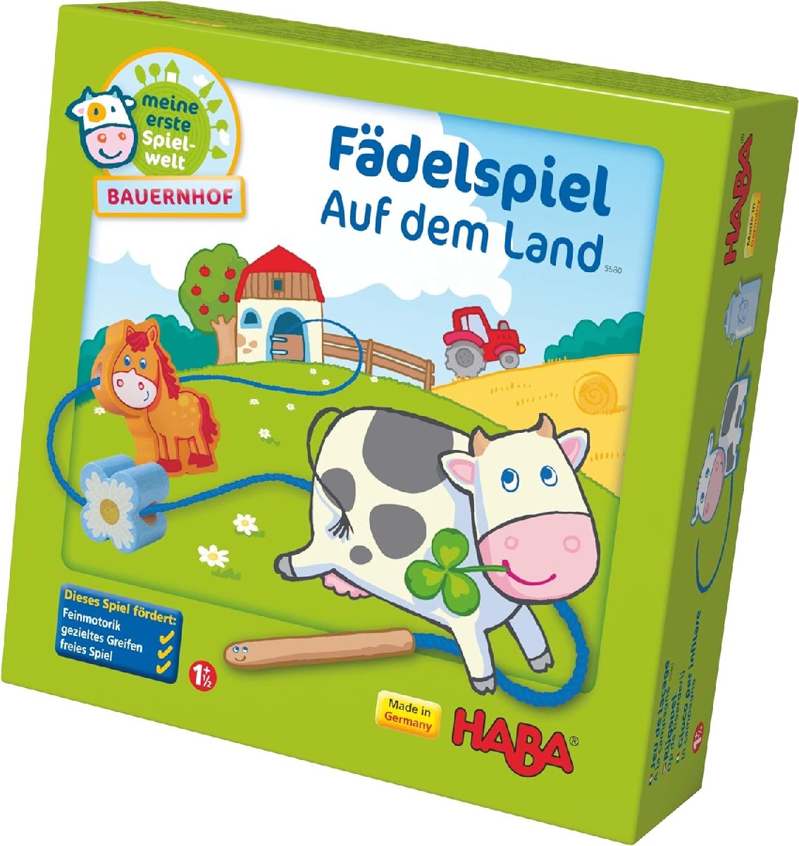 Fädelspiel Auf dem Land