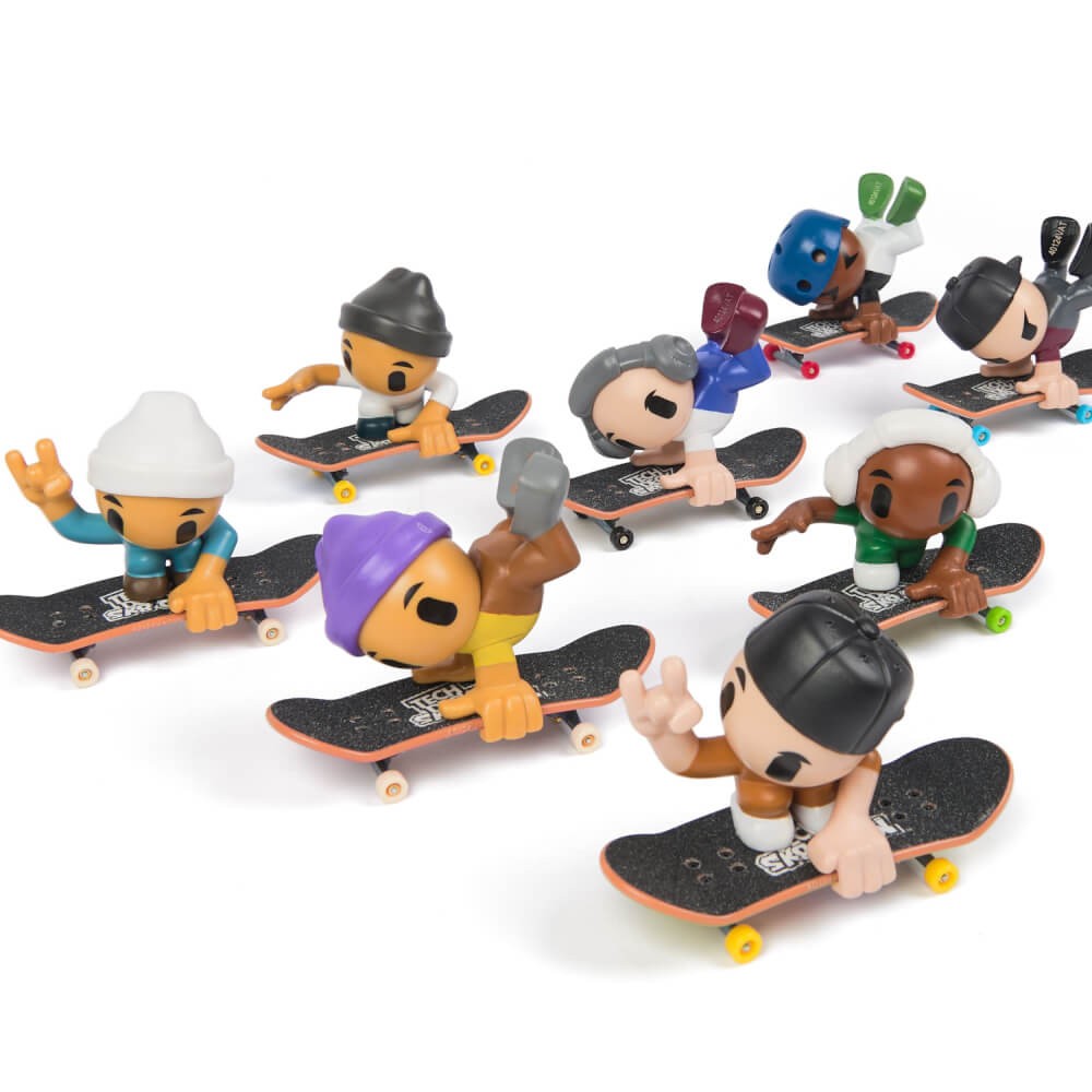 Fingerboards: Sk8Crew 2 Fingerboards mit Figur (4er-VE)