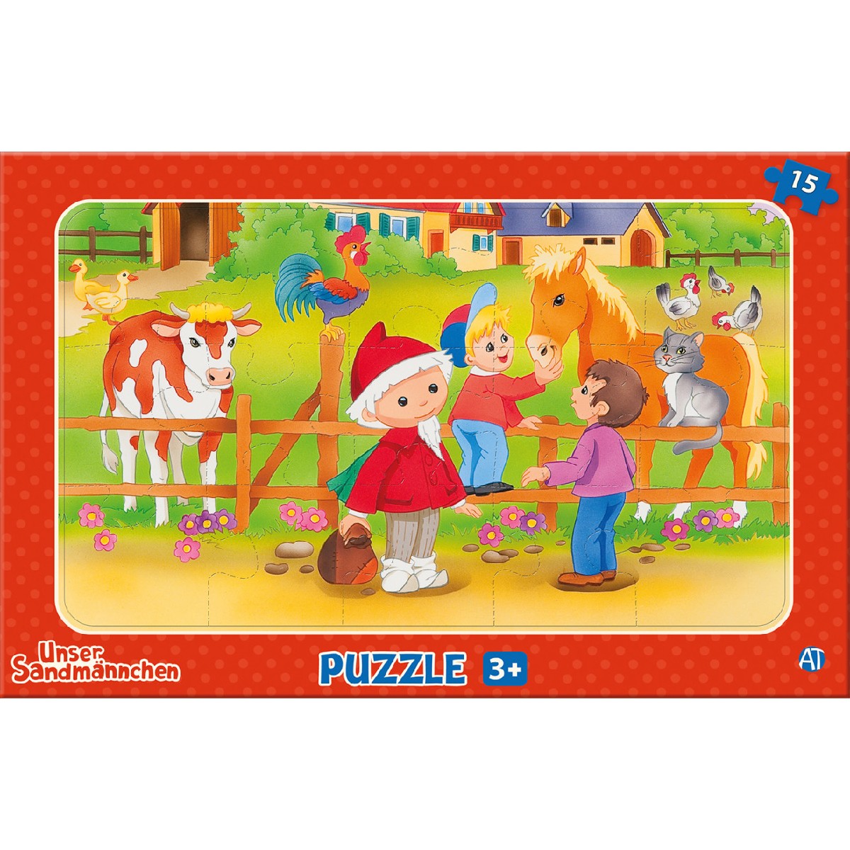 Unser Sandmännchen - Rahmenpuzzle (5er-VE)