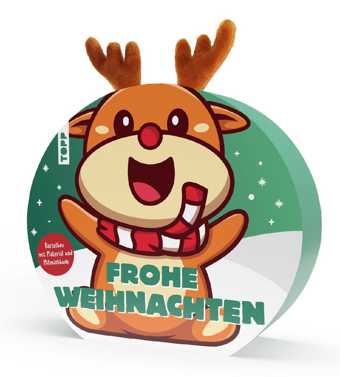 Bastelbox Weihnachten. Mit Anleitungen, Bastelmaterial und
