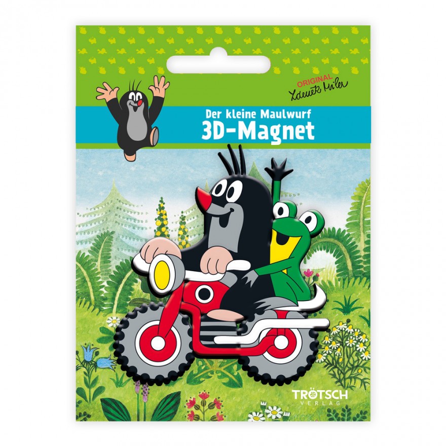 Der kleine Maulwurf - 3D-Magnet Roller (10er-VE)
