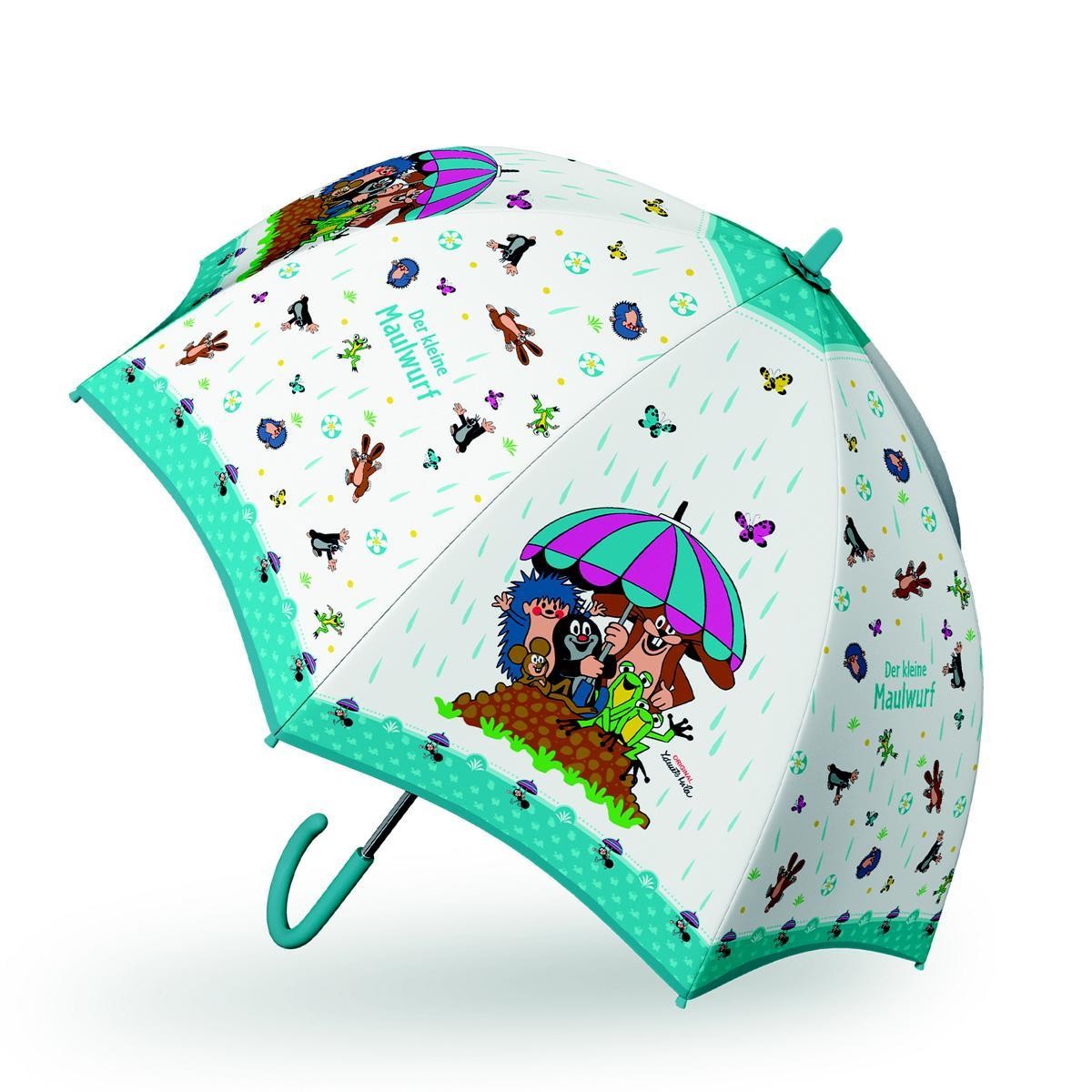 Der kleine Maulwurf - Regenschirm, blau (65cm)