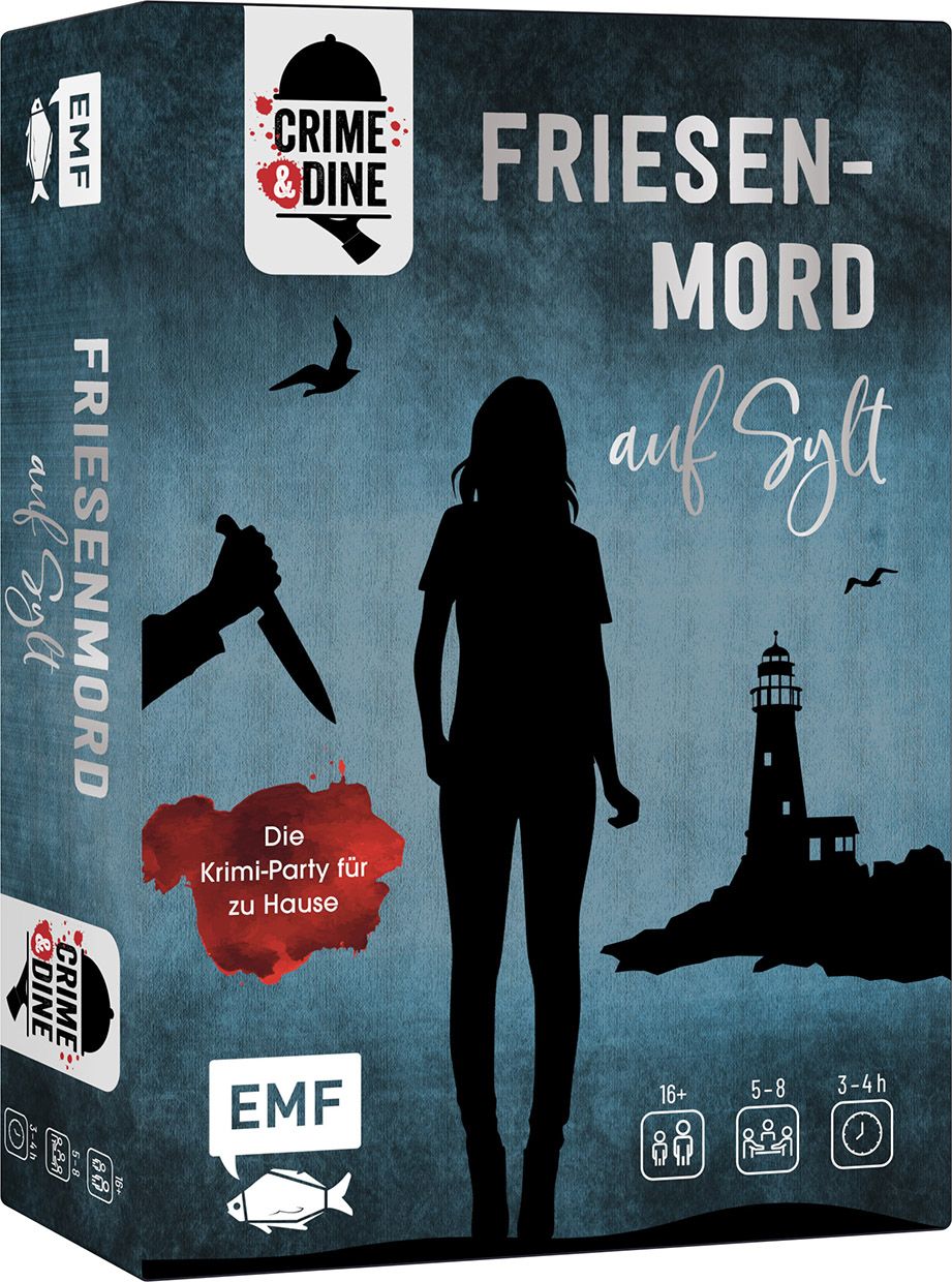 Crime & Dine – Das Krimi-Dinner-Set: Friesenmord auf Sylt