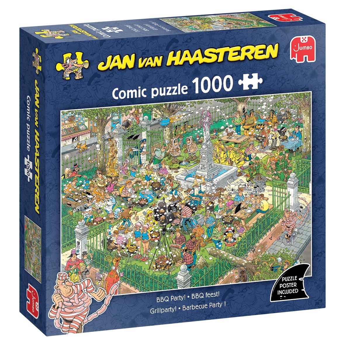 Jan van Haasteren - Grillparty (1000 Teile)