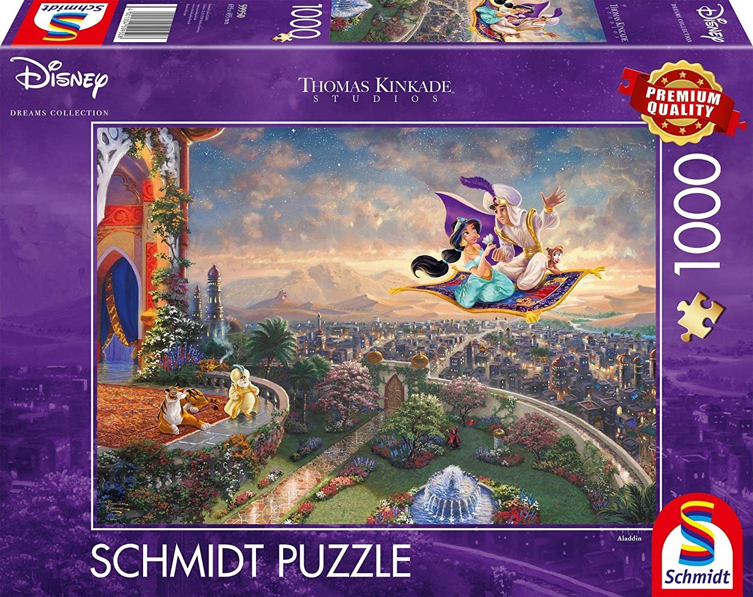 Puzzle - Disney: Aladdin (1000 Teile)