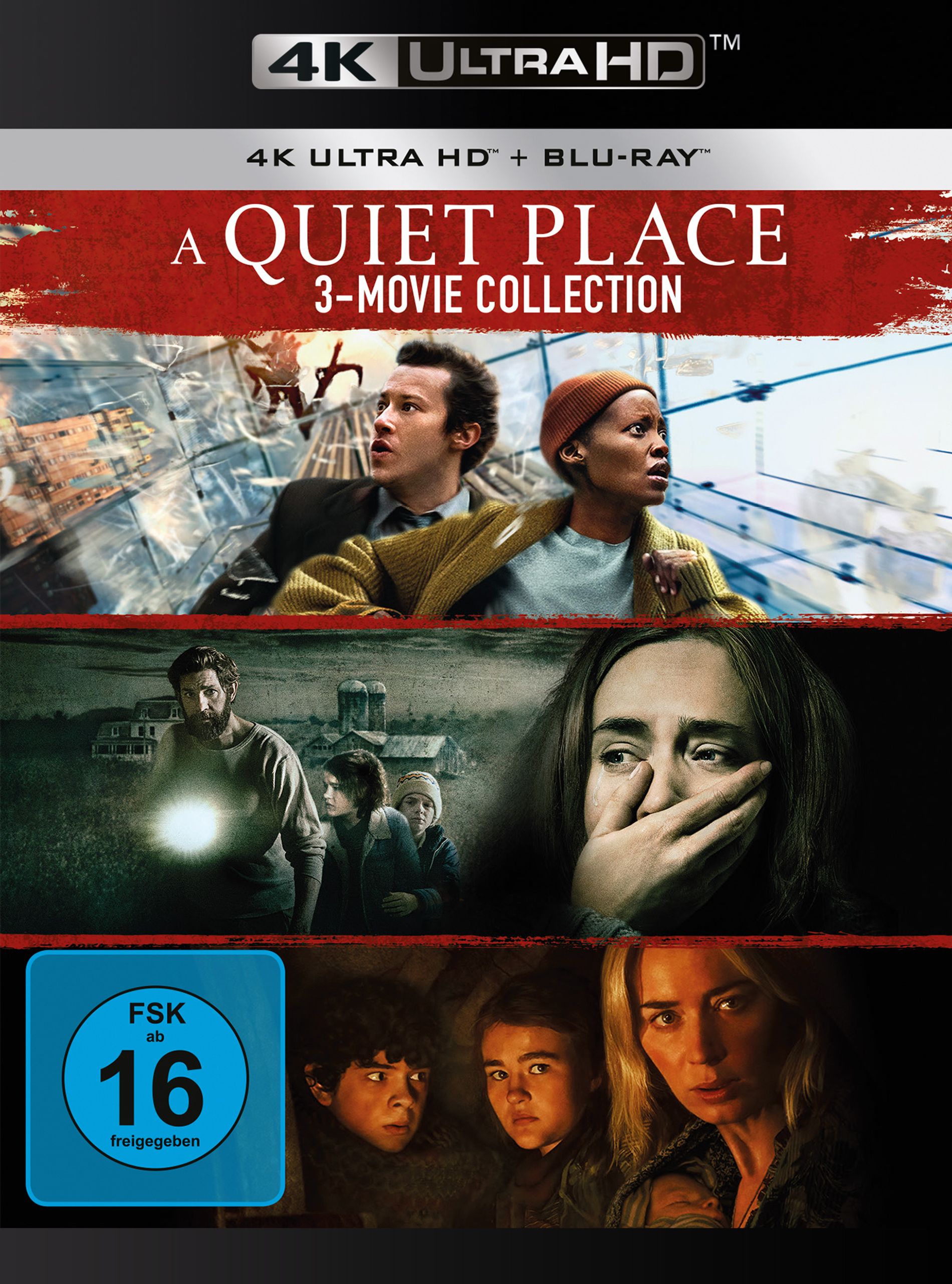A Quiet Place - 3-Movie Collection (4K-UHD & Blu-ray)