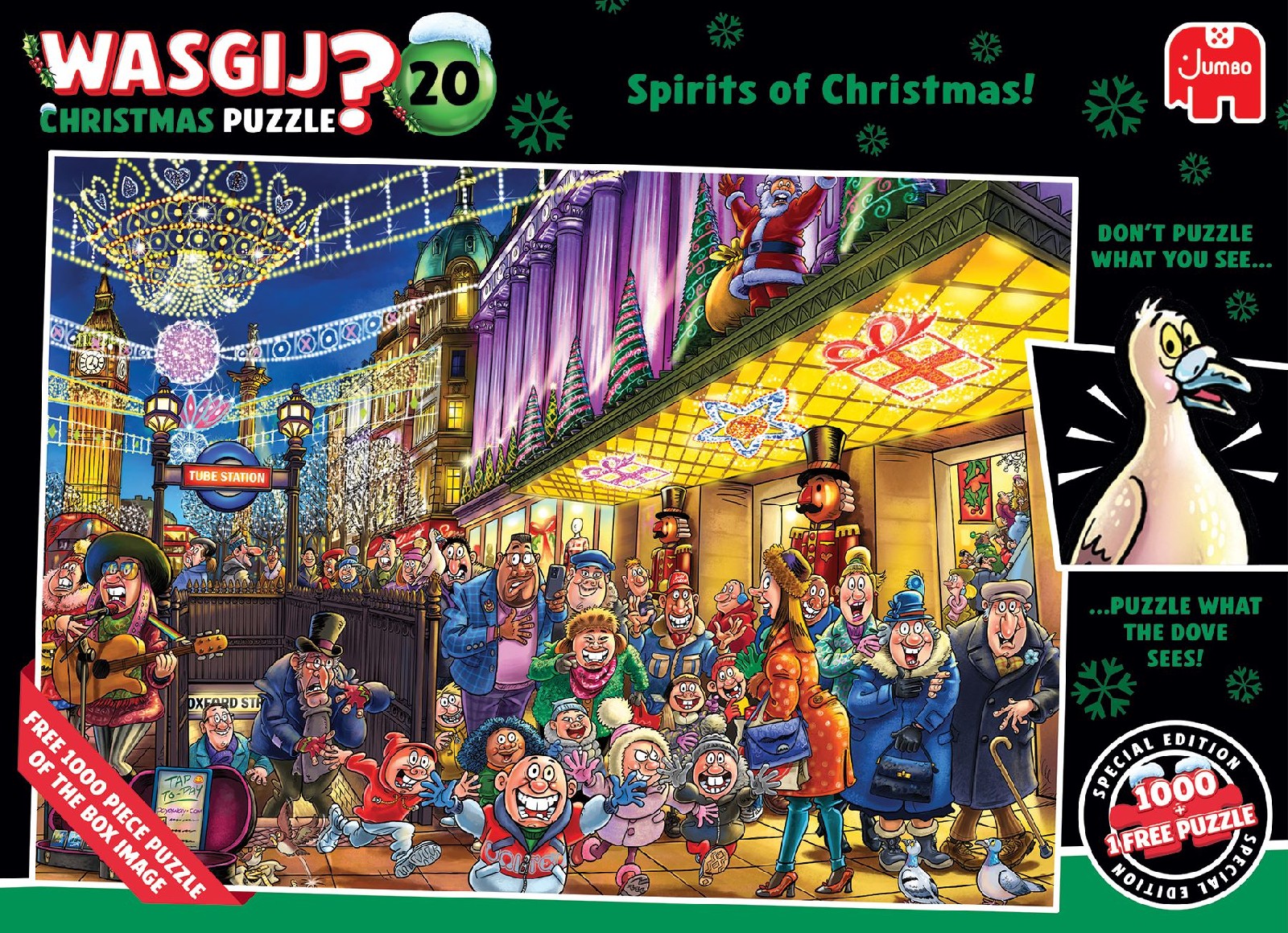 Wasgij Christmas 20 - Christmas Carol (2x1000 Teile)
