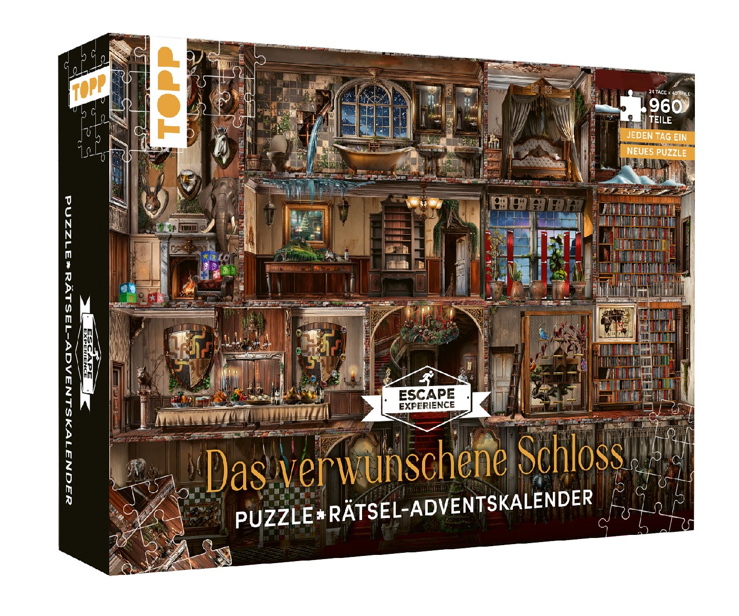 Puzzle-Rätsel-Adventskalender: Das verwunschen...
