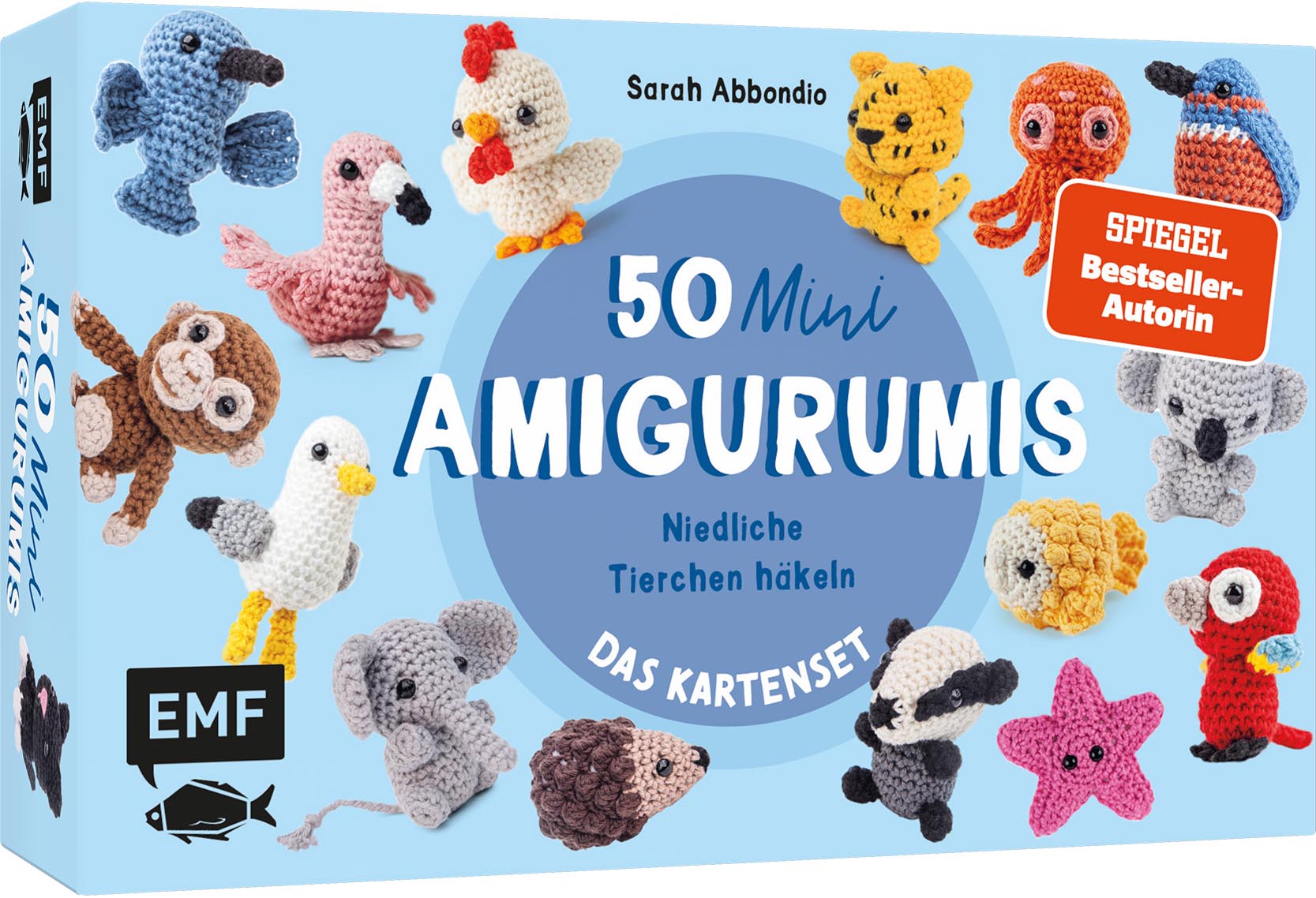 50 Mini-Amigurumis – Das Kartenset