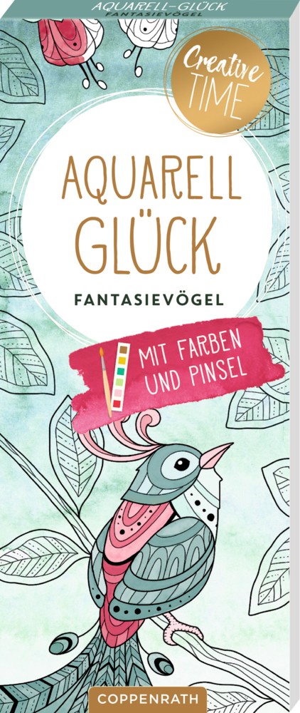 Aquarell-Glück Fantasievögel (3er-VE)