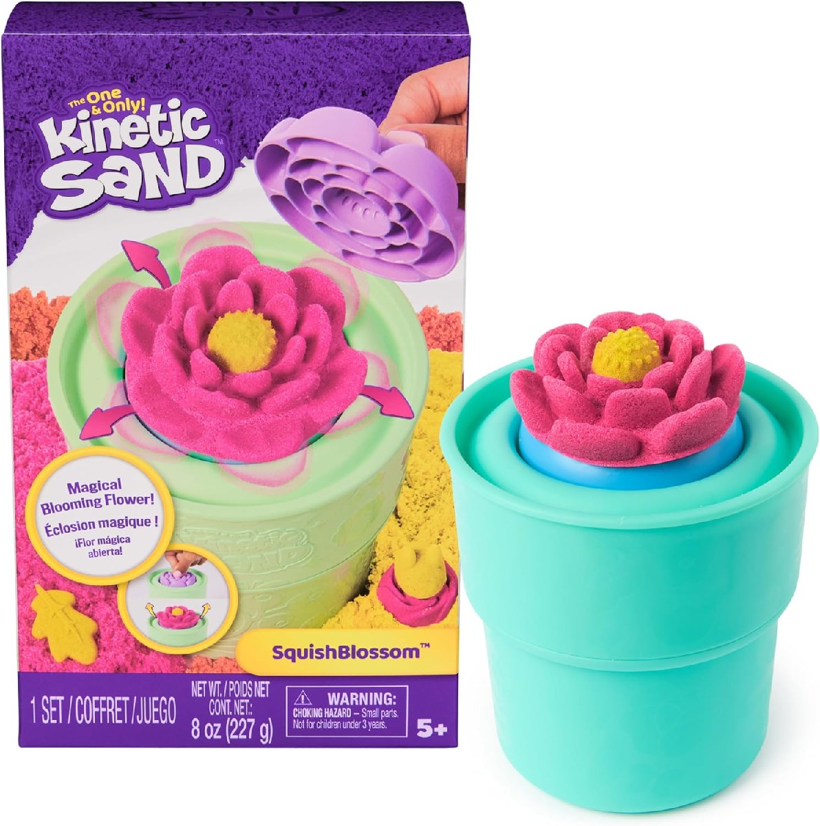 Kinetic Sand: Blumen-Set (227g)