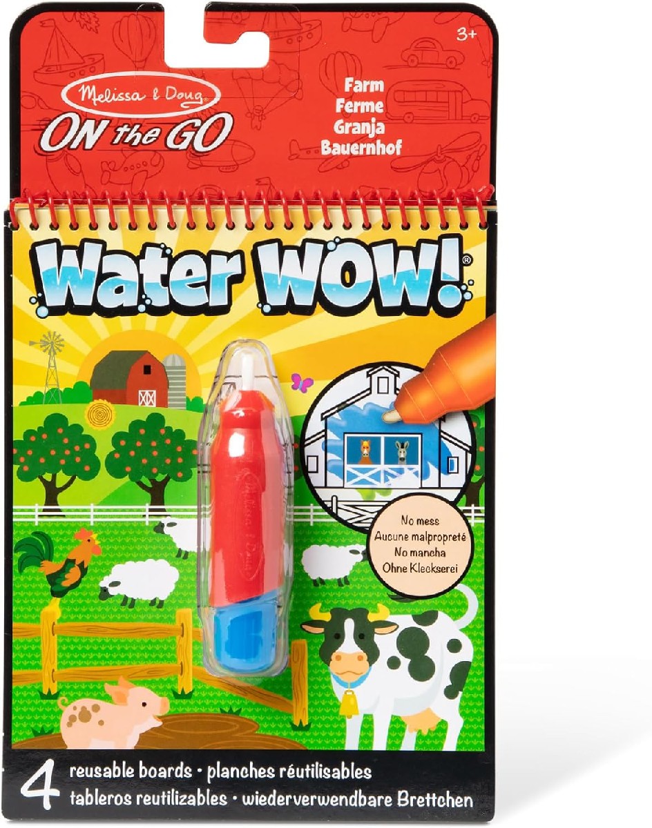 Melissa & Doug: Water Wow! Wassermalbuch Bauernhof