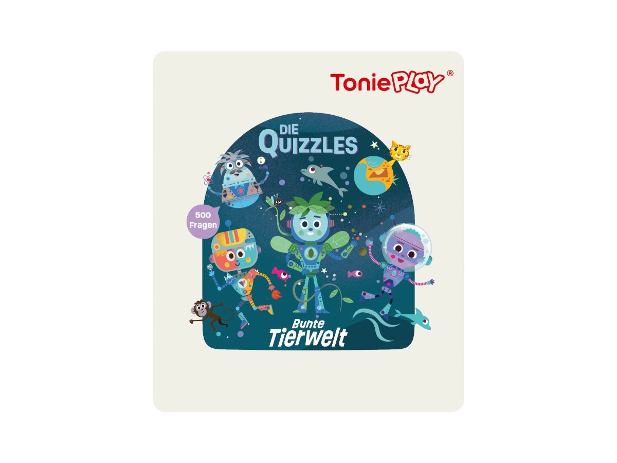 Tonieplay Game S - Die Quizzles: Bunte Tierwelt
