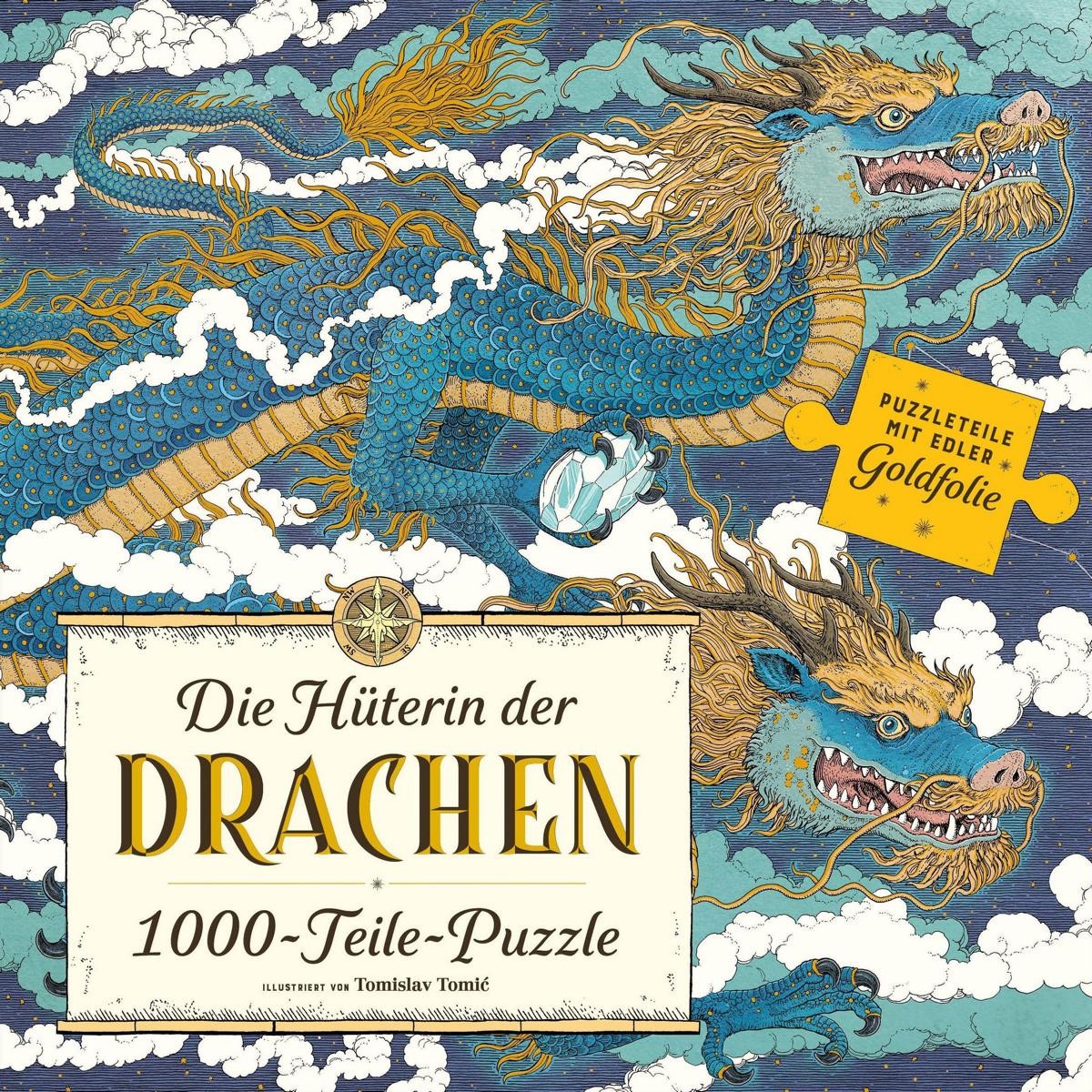Die Hüterin der Drachen (1000 Teile Puzzle)