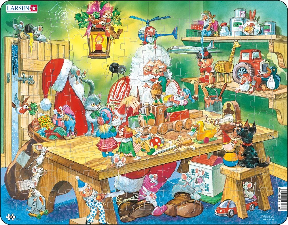 Puzzle - In der Weihnachtswerkstatt