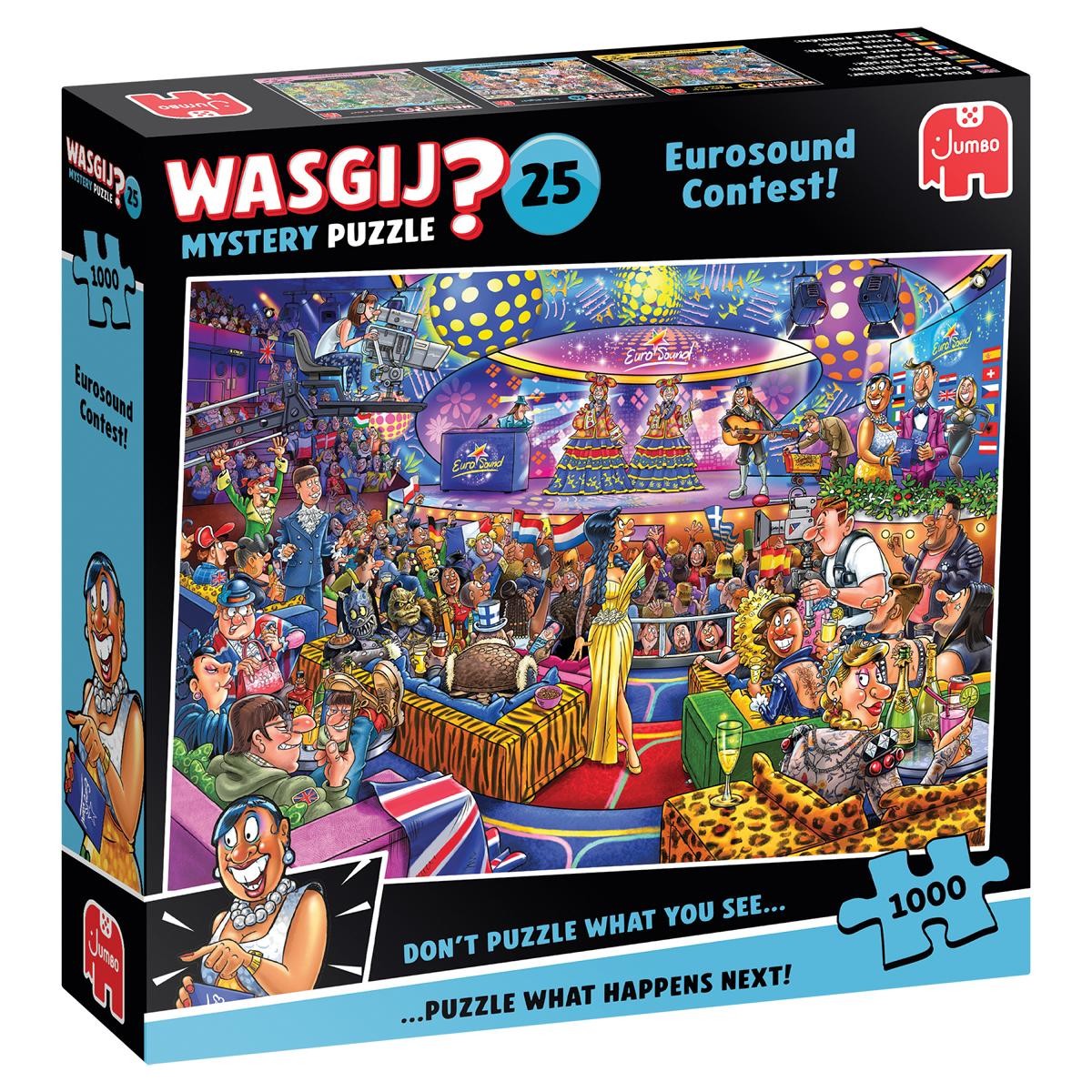Wasgij Mystery 25  - Eurosound Contest (1000 Teile)