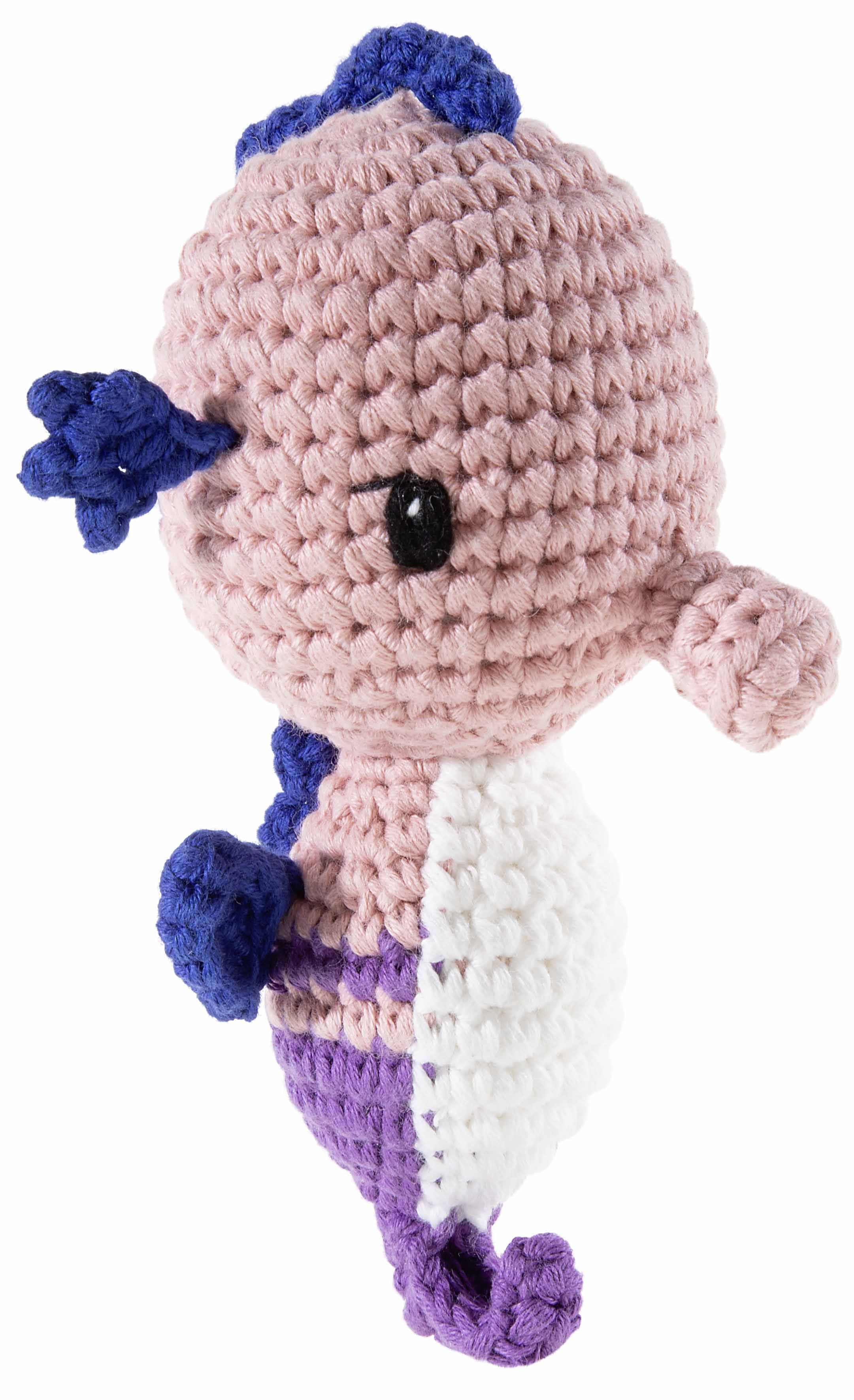 CROCHI Häkel-Freund Seepferdchen (Plüsch, 15cm)