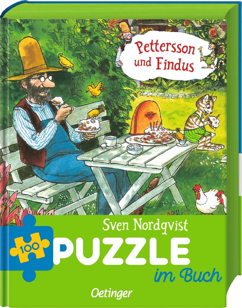 Pettersson und Findus (Puzzle im Buch)