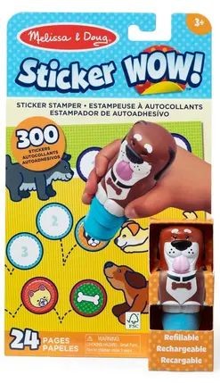 Melissa & Doug: Sticker Wow! Sticker-Stempelset (8er-VE)