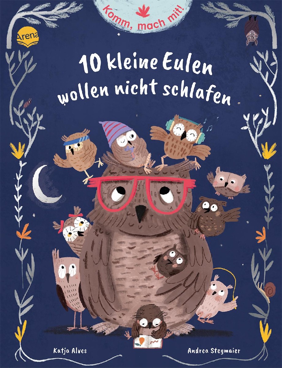 10 kleine Eulen wollen nicht schlafen (Mitmach-Bilderbuch)