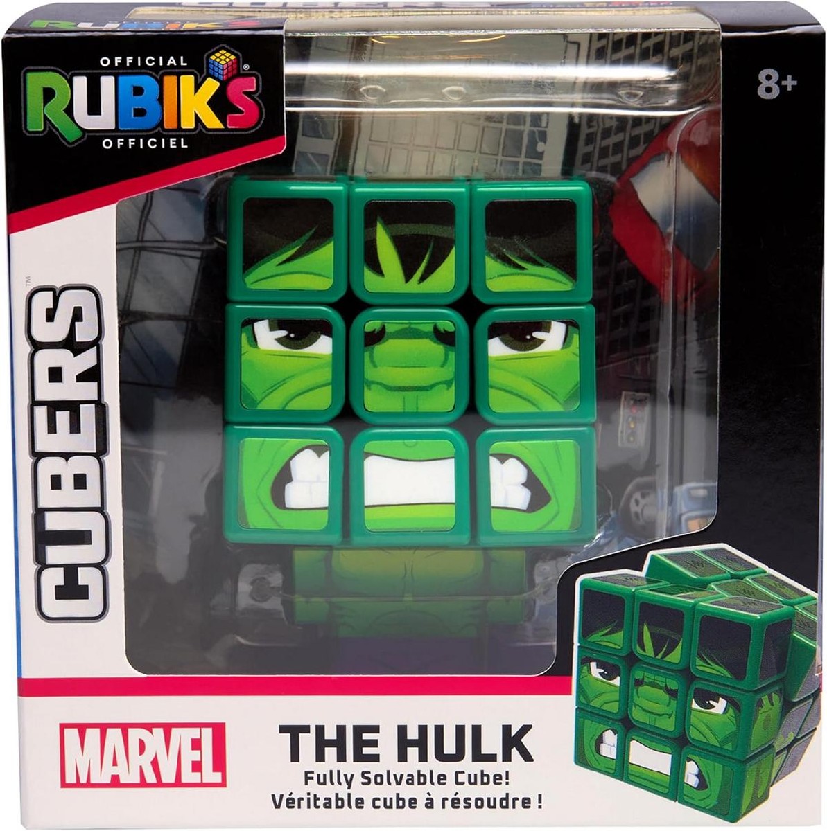 Rubik's Zauberwürfel 3x3 - Hulk Edition