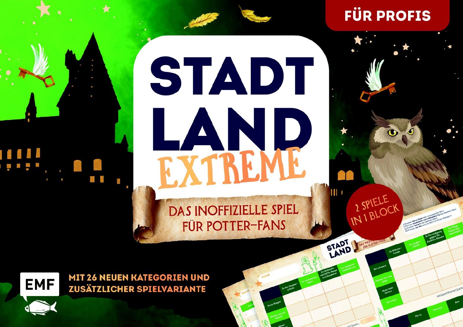 Stadt, Land, .. Das inoffizielle Spiel f.Potter-Fans-Extreme