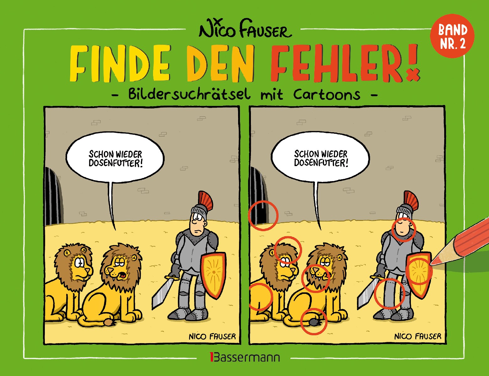 Finde den Fehler - Band Nr.2 - Bildersuchrätse...