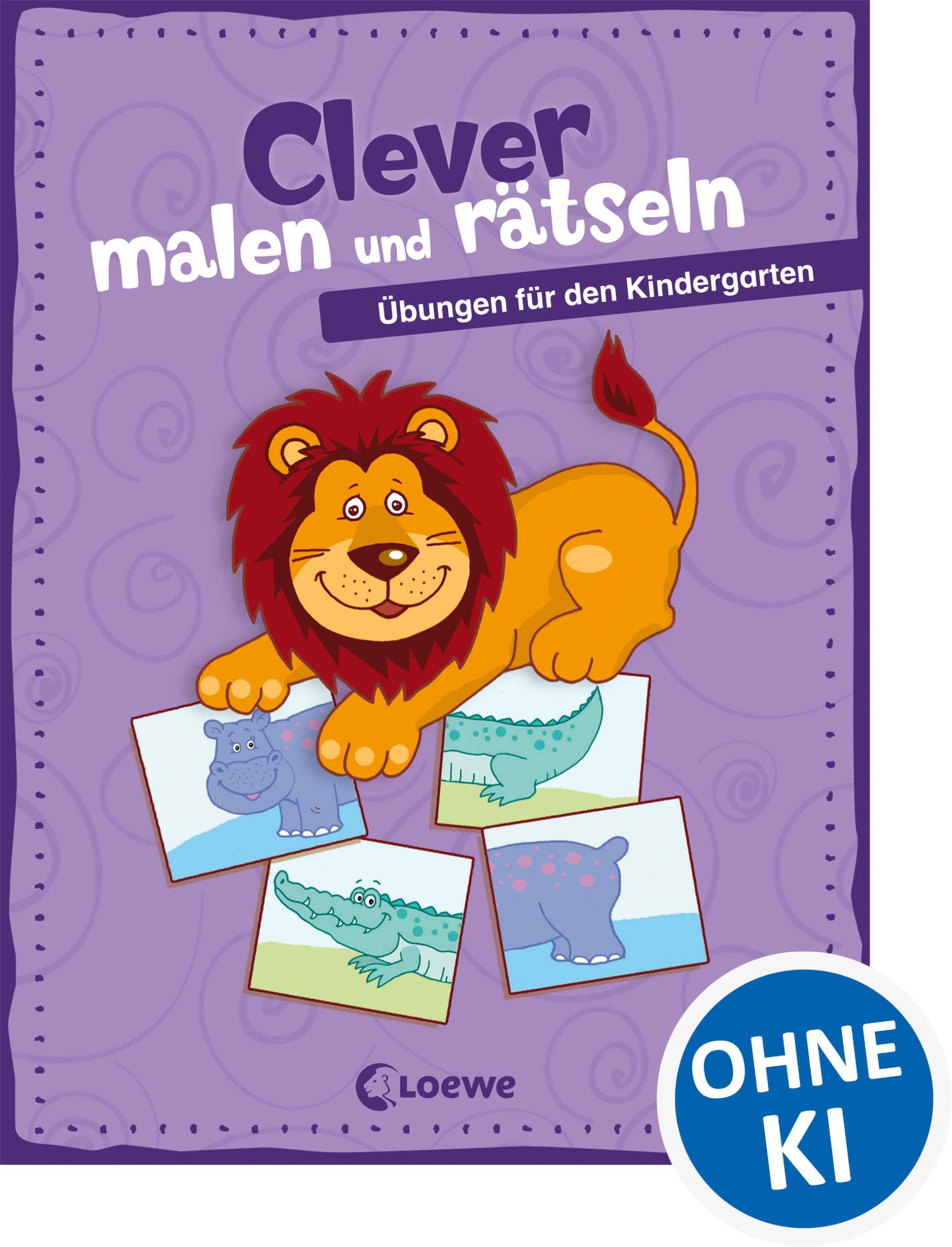 Clever malen und rätseln - Übungen für den Kindergarten