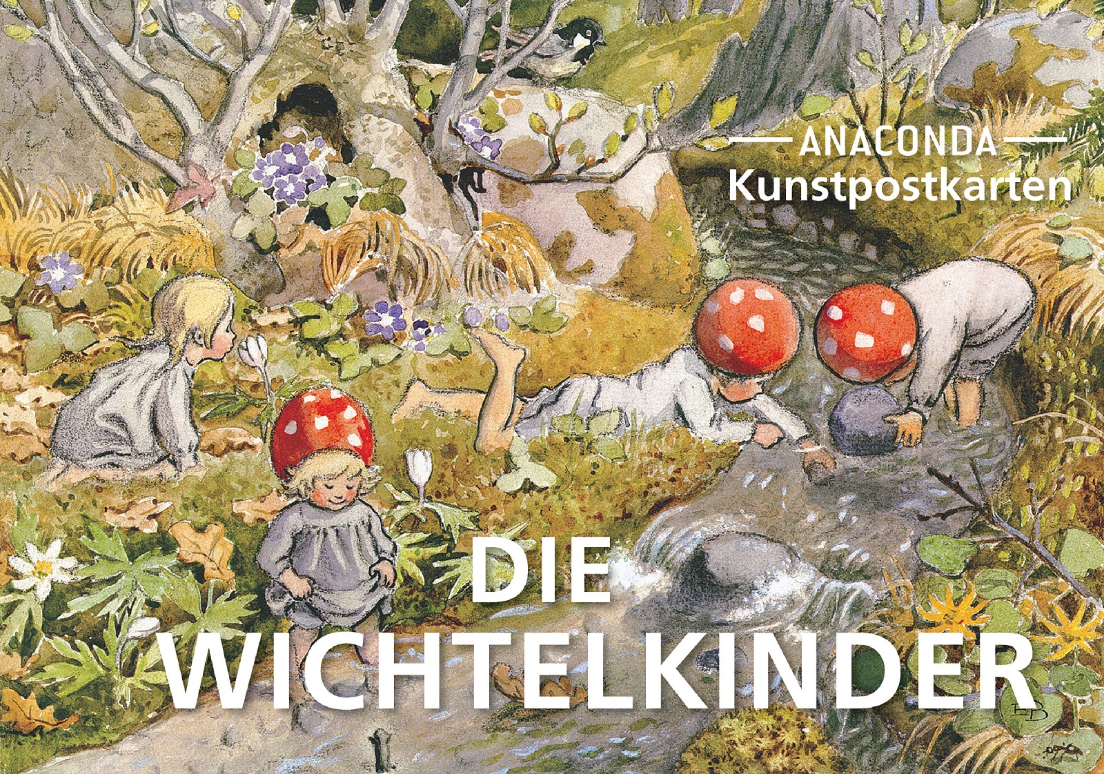 Postkarten-Set: Die Wichtelkinder