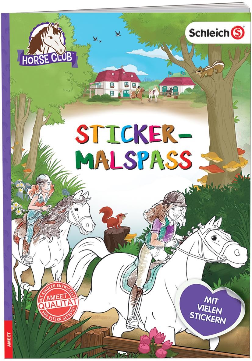Schleich Horse Club - Sticker-Malspaß