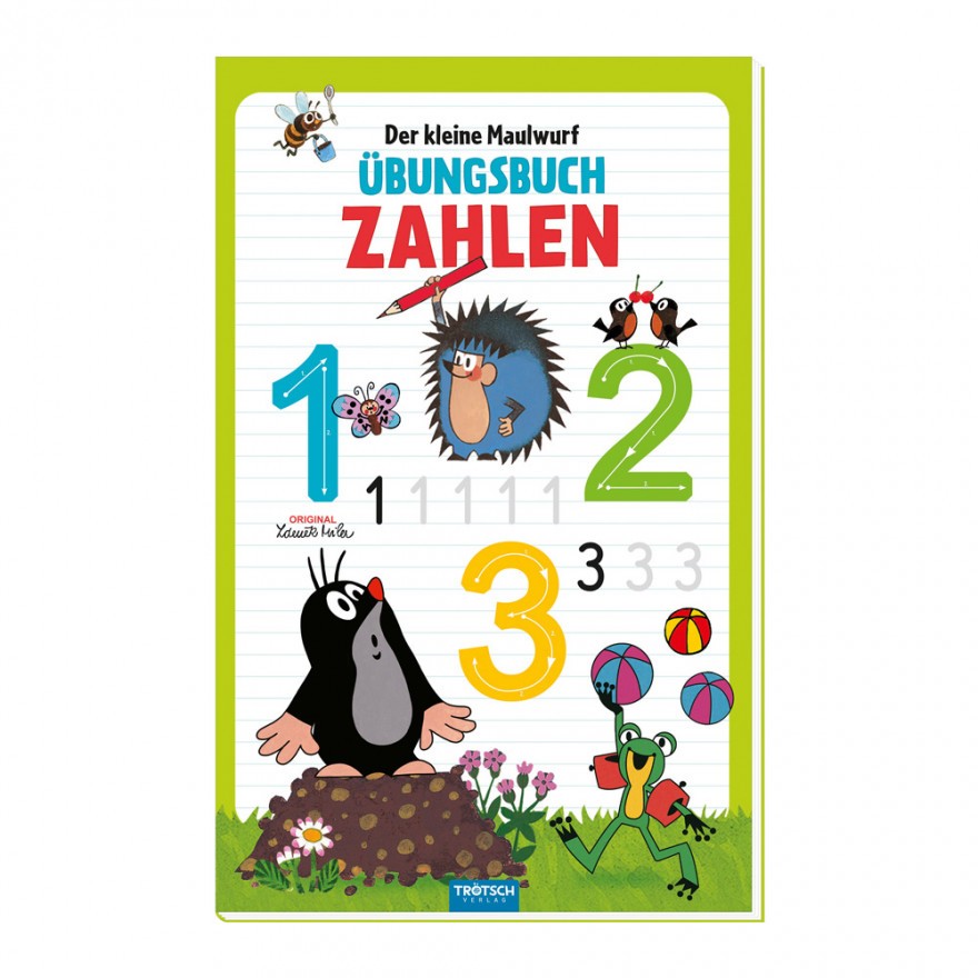 Der kleine Maulwurf - Übungsbuch Zahlen (5er-VE)