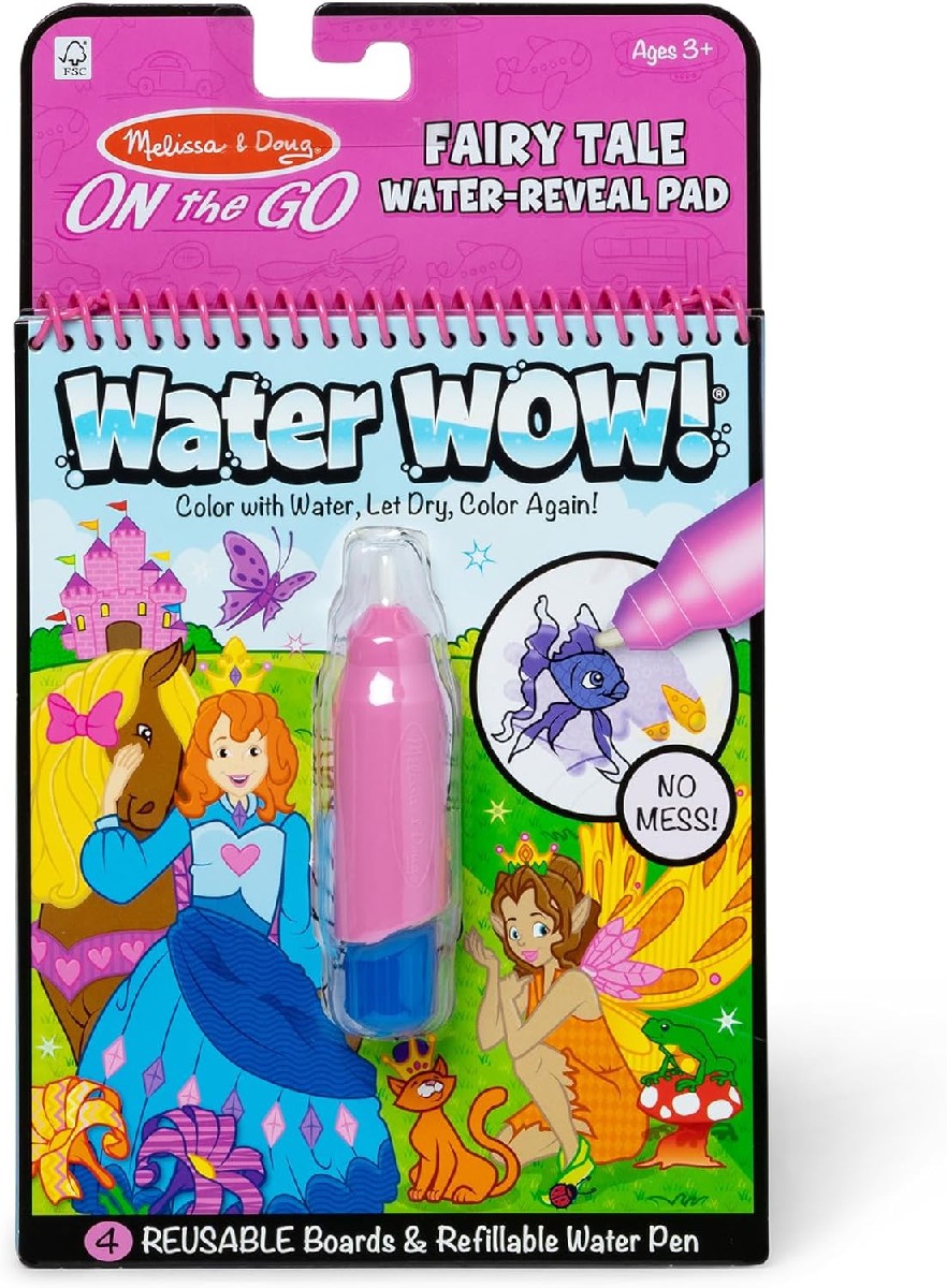 Melissa & Doug: Water Wow! Wassermalbuch Märchen
