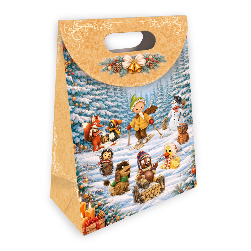 Unser Sandmännchen Geschenktasche mit Verschluss Medium