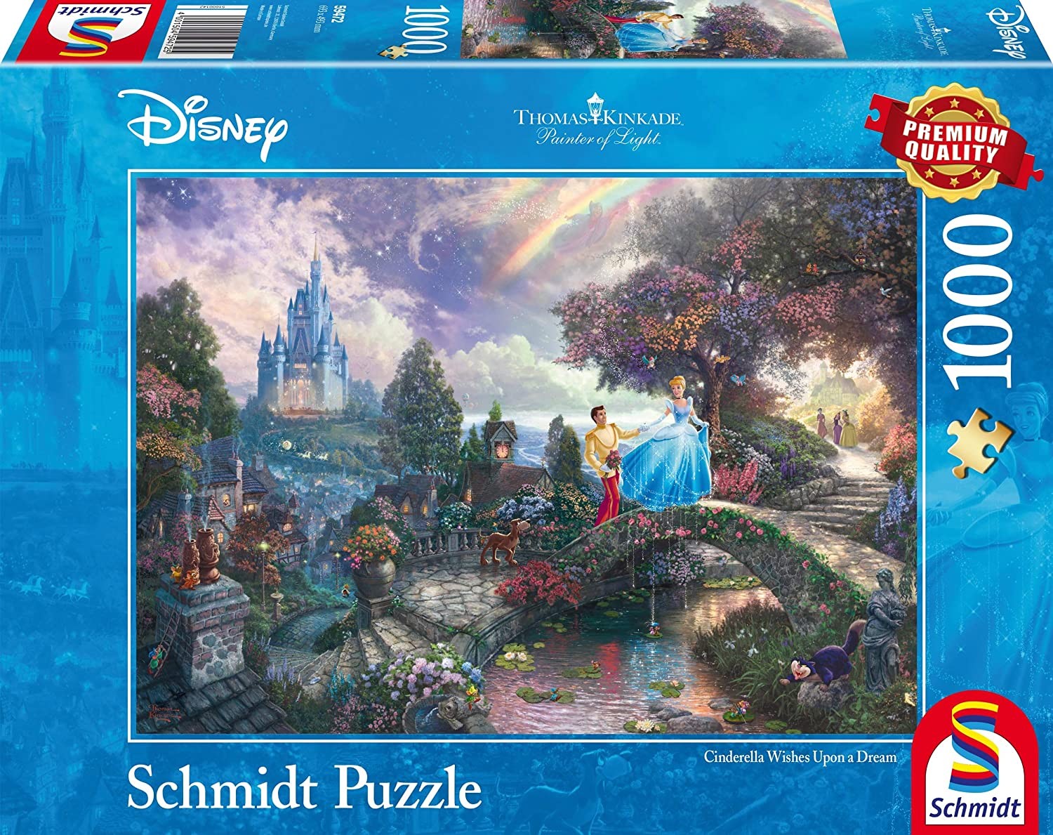 Puzzle - Disney: Cinderella (1000 Teile)