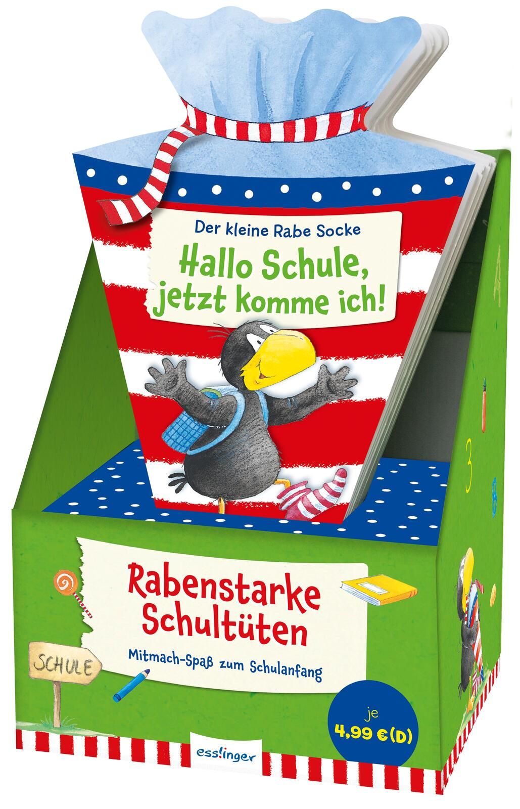 Der kleine Rabe Socke: Hallo Schule, jetzt komme ich!