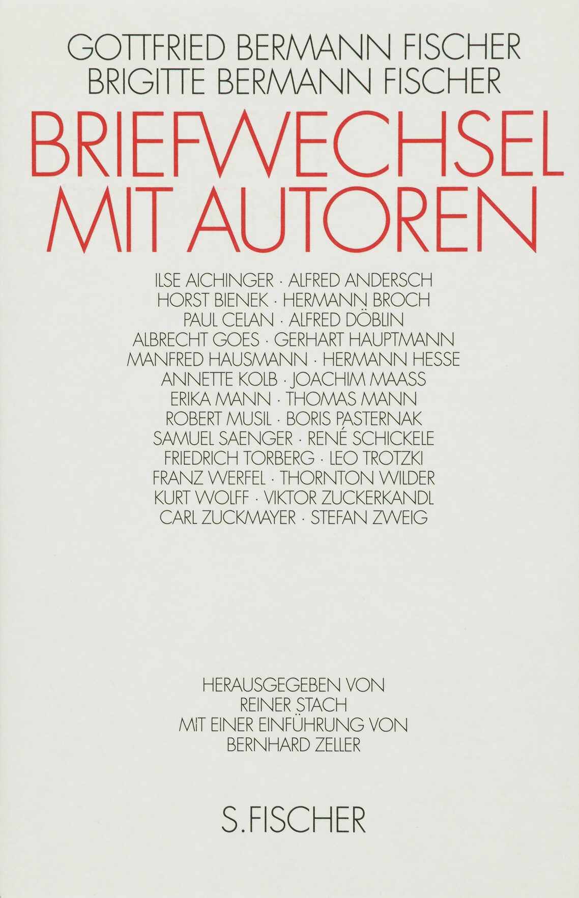 Briefwechsel mit Autoren