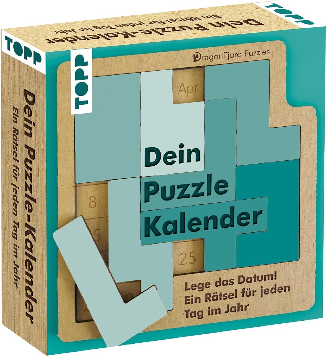 Dein Puzzle-Kalender: Lege das Datum - Rätsel für jeden Tag