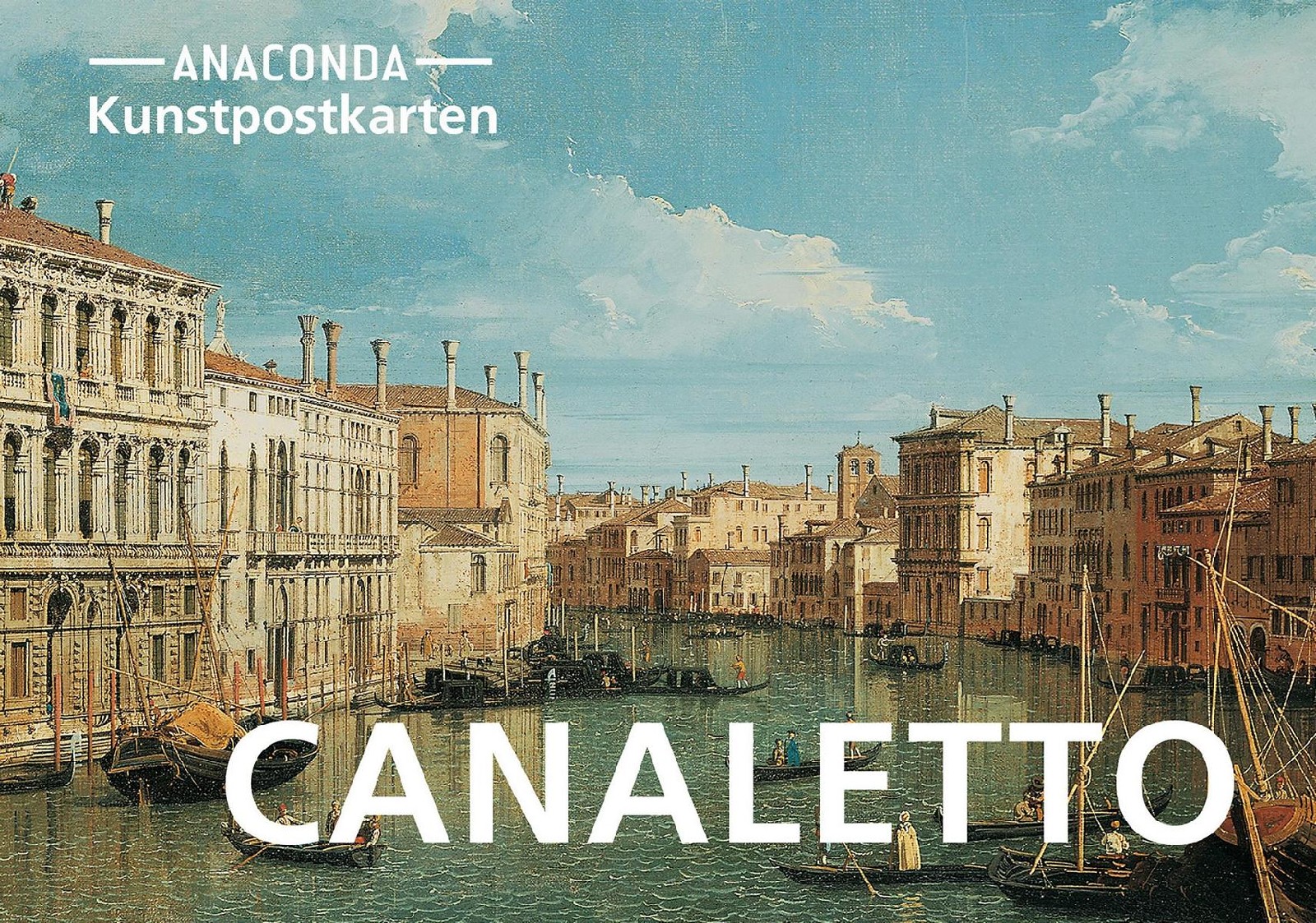 Postkarten-Set: Canaletto