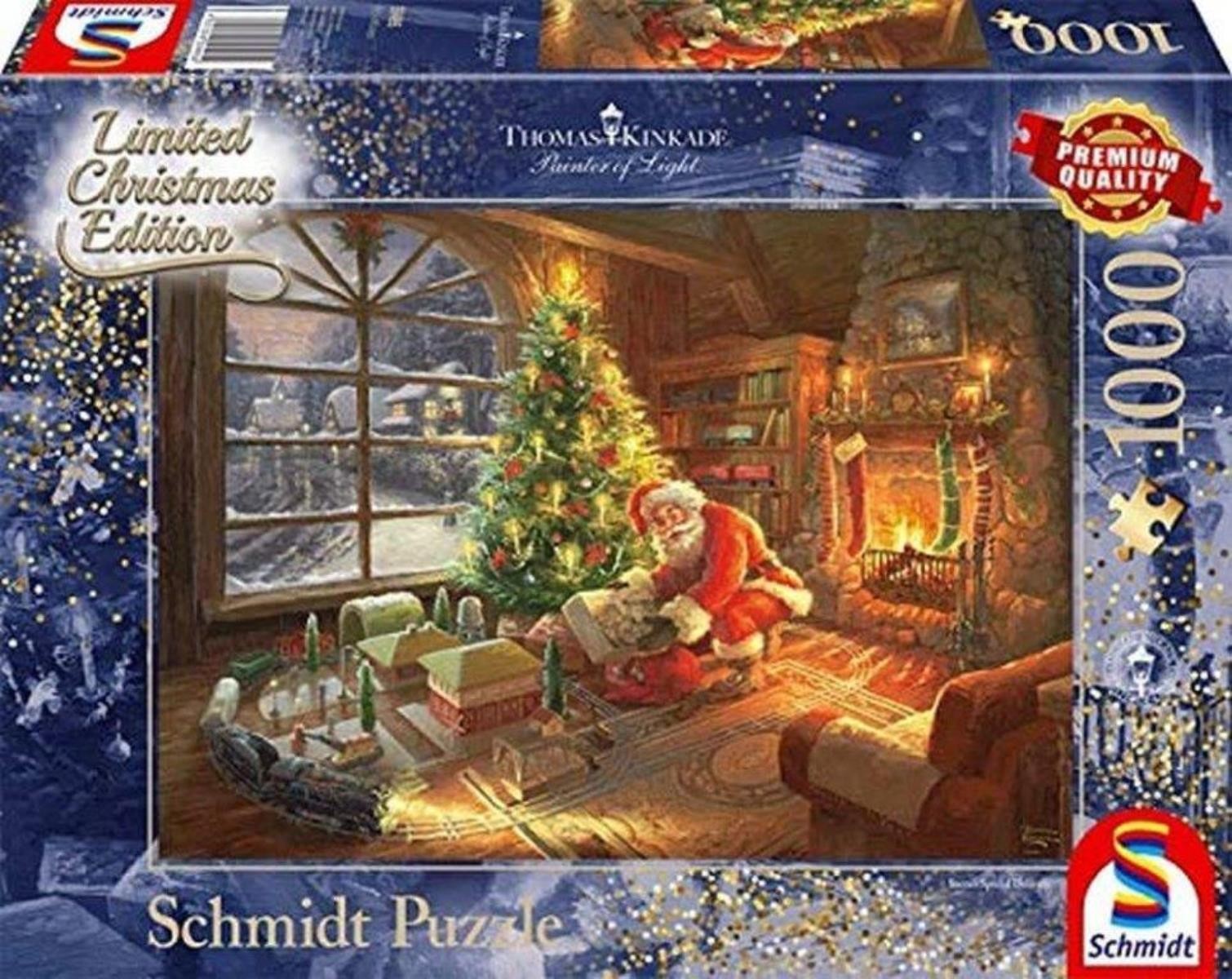Puzzle - Der Weihnachtsmann ist da! (1000 Teile)