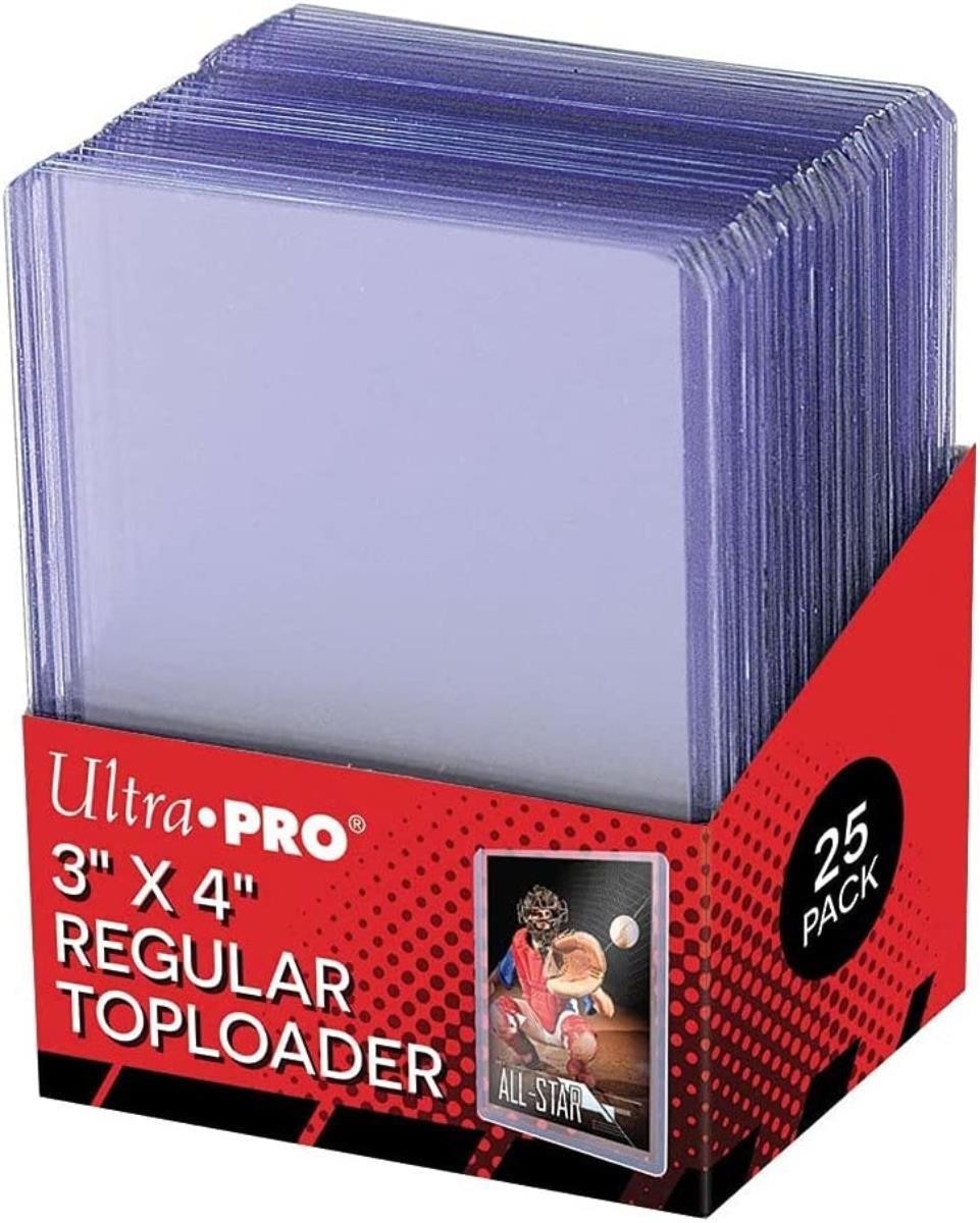 Kartenschutzhüllen: Toploader regular 3" x 4" (25 Stück)